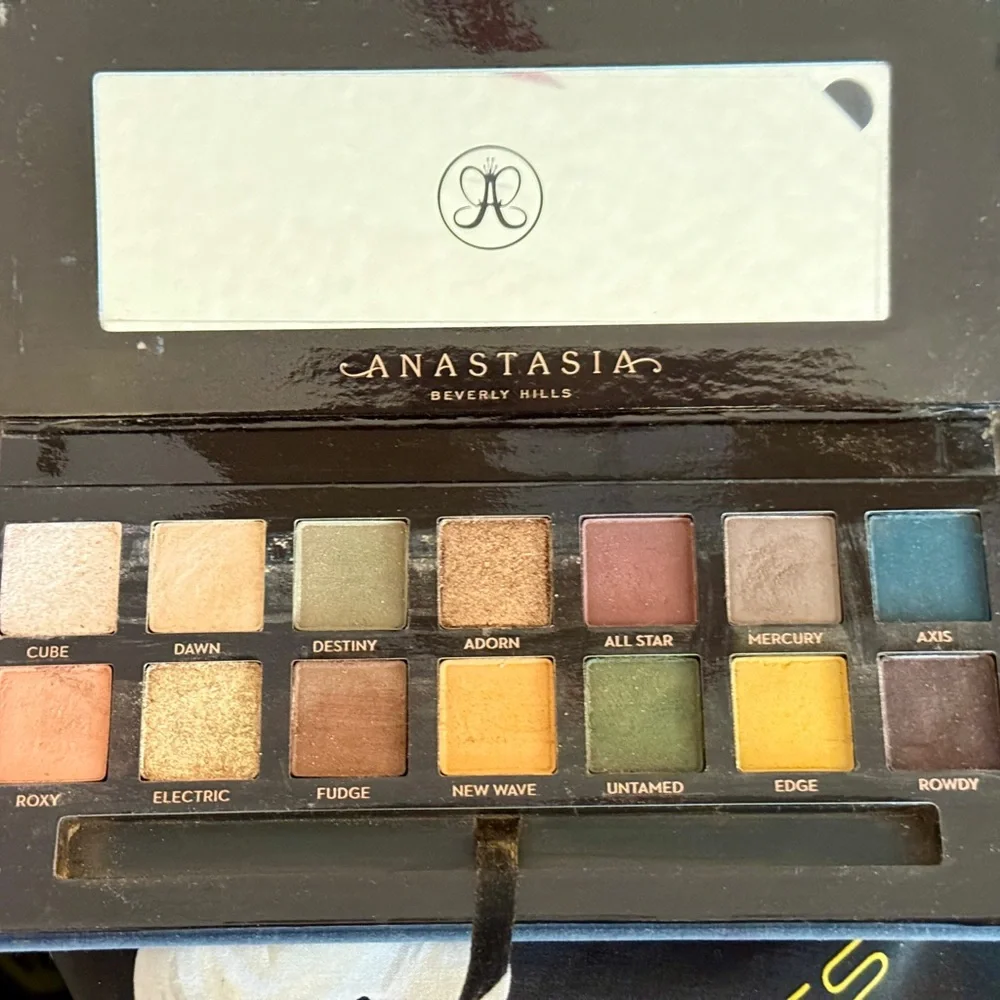 Anastasia Beverly Hills Subculture Eyeshadow Palette light use discontinued